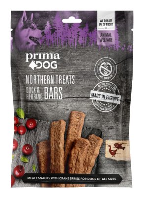 10089 PD Northern Treats Duck Herring Bars 80 g 6430069587664